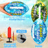 2 Pieces Water Football for Kids 9 Inch Swimming Pool Football Waterproof Football Outdoor Beach Football Pool Game for Kids Teens Adults (Blue, Green)