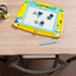 Lollipop Baby Shark Magnetic Drawing Board with Stylus & 3 Stamps for Boys or Girls (Blue)