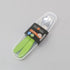 Innobaby Din Din Smart EZ Grip Spoon and Fork with Carrying Case, Utensil Set for Kids and Toddlers, BPA Free (Green) by Innobaby