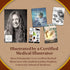 Genius Games Human Abdomen Anatomy Jigsaw Puzzle - Unique Shaped Science Puzzles with Accurate Illustrations