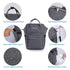 Backpack Baby Diaper Bag with Portable Changing Pad Multifunctional Large Unisex Nappy Changing Bags with Insulated