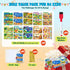 24 Pack 4-8 JoyCat Spot the Difference Game Cards for Kids, Reusable Dry Erase Party Favors, Classroom Prizes, Goodie
