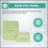 (8 Pack Packing Easy Baby - Diaper, Bottle, and Supplies - Organizer Pouches and Changing Pad - Change, Feed, Dress
