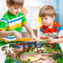 Puzzles for Kids Ages 4-6 – 2 x 60 Pieces Puzzles for Kids Ages 3-5 6-8 – World of Huge Dinosaurs – Learning Educational Toys for Boy and Girl (2 Packs)