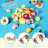 36pcs Easter Mochi Squishy Toys | Prefilled Eggs with Mini Squishy Toys | Easter Shapes | Basket Fillers, Party Favors