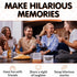 200 Fun Conversation Card Game for Adults and Families - Hilarious Questions to Answer Together - Funny Group Game