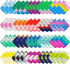 Clanam 60 Pcs Mini Pop Bubble Fidget Toys, Silicone Keychain Small Pop Bulk