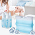 Pack Pack 9 Oz CURMIO Bottle Ice for Breastmilk Storage Bag, Reusable Ice for Breastfeeding Working Moms (Fits