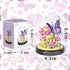 582 Sets, PCS Micro Brick Flower Butterfly Bouquet Building Animals Botanical Collection Blocks Model for Adult