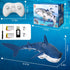 Kafuzi 2.4Ghz 1:18 6 7 8 9 Remote Control Shark Toys for Pool, Scale High Simulation Shark for Kids, Electric RC Sharks