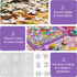 Sooluer 500 500 (20.5 15 Piece Puzzle for Adults Colorful Chessboard Jigsaw Puzzle Piece for Adults Seniors