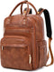 LORADI 18 Pockets Large Diaper Bag Backpack with 4 Insulated Pockets and