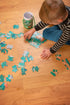 Stephen Joseph Educational Puzzle with Canister, 48-Piece Animal Puzzle for Kids Ages 3-5, Dinosaur Fossil