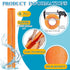 2 40 Inch 4.1 Inch Swimming Hanaive Pcs Jumbo Pool Foam Noodles Bulk x Large Noodles Tube Hollow Core Swim Noodle