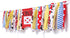 1st WAOUH Farm High Chair Banner - Birthday Party Theme Decoration, Fabric Garland Cake Smash Photo Prop, Souvenir