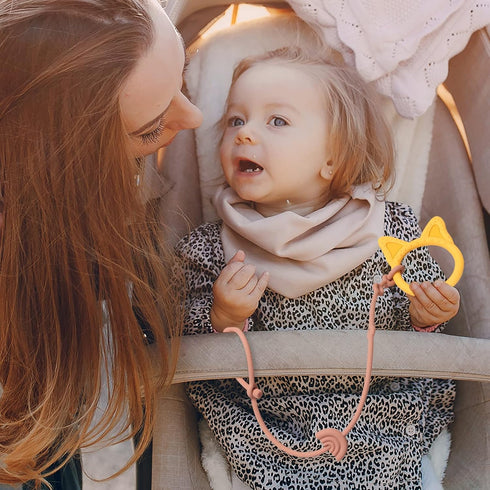 Toy Straps for Baby Toy Safety Straps Silicone High Chair Toys Straps for Strollers, Cribs, Car Seat