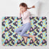 siphylline 80s 52" 34" Blue Gorilla Stars Extra Large Resuable Toddler Mattress Pads Waterproof Washable Diaper