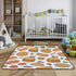 Caihoyu 50'' 50'' Standard Pattern Patriotic Food Soft Padded Baby Playmat for Floor Non-Toxic Kicking Mat for Babies