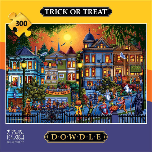 300 21.25 15.00 Buffalo Games - Dowdle - Trick or Treat - Piece Jigsaw Puzzle for Adults - Challenging Puzzle Perfect
