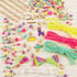 Make It Real: Neo-Brite Chains & Charms Kit - Create 10 Unique Cord & Tassel Charm Bracelets, 195 Pieces, includes Play Tray,DIY Playful Charm & Jewelry Kit, Tweens & Girls, Arts & Crafts, Ages 8+ by Make It Real