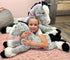 MaoGoLan Large 3 ft Horse Plush Stuffed Animal, Ridable Pony Plush Pillow for Kids, Valentine Gift