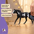 7" 5+ 14900 Schleich Horse Club - Paint Horse Gelding - Collectable, Realistic Toy Horse Figurine for Girls and Boys