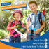Toys for Boys Ages 3-7 - LET'S GO! Kids Binoculars with Bird Watching Manual for Ages 4-7