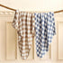 Pack 2 42 42 inches Ultra Soft Checkered Muslin Baby Blanket of Cotton Swaddles Bed Blankets for Babies and Toddlers
