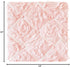 Sweet Jojo Designs Pink Floral Rose Fabric Memory Memo Photo Bulletin Board - Solid Light Blush Flower Luxurious