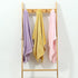 CREVENT 30''X40'' Soft Cozy Baby Blankets | Solid Color for Boys & Girls | Newborn Essentials for All Seasons (Sunshine