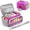 Portable Carrying Case for Toniebox - Storage Musical Toy Carrying Bag for Toniebox Accessories (Purple)