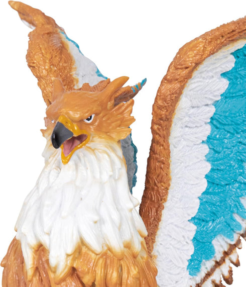 Griffin Hieracosphinx Figurine Collectible Action Figure, 7 Inches Long Statue for Office Table Decorations