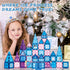 Frozen Magnetic Tiles 110 PCS, Princess Castle Magnetic Blocks, Birthday Gift Ideas for Girls with Carrying Case
