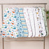 3 Pack 100% 12-18 2-Way david's kids Cotton Baby Sleep Sack Months, Soft Baby Wearable Blankets with Zipper, Comfy
