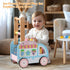 Embosomitr 6-12 Wooden Baby Walker for Babies Month, Ice Cream Cart Toys for Kids, Push Along Walker for Girls Boys