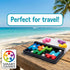 2-in-1 3D 120 6 SmartGames IQ Quub Travel Logic Puzzle & Cube Building Game with Soft Touch Pieces, Challenges, STEM