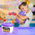 Educational Science Kit for Kids, 56 Experiments, 70+ PCS DIY STEM Projects, Lab Coat Included