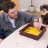 Elbow Set, 10 2+ Room Games Family Game Classic Games with Wooden Storage Box and Built-in Game Boards, Endless Fun
