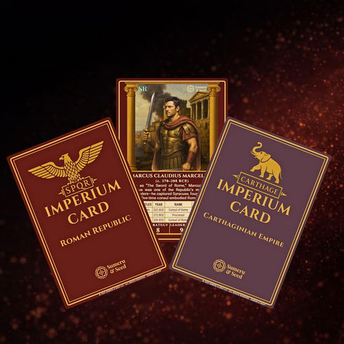 Sumeru & Seed Imperium Cards Historical Strategy Card Expansion Mercenaries & Veterans Booster The Second Punic War