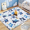 omzer Baby Play Mat, Large & Thick & Soft Cushioned Playmat for