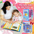 CITSKY 2 3 4 5 2-5 Toddler Toys for Year Old Girls: Interactive Sensory Learning Busy Book with Sounds, Alphabet
