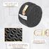 Stylish Black Pacifier Holder Case with Clip - Durable and Convenient
