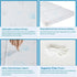 HDJOAPS Pack 38"x26"x1.5" Pack and Play Mattress, Tri-Fold n Play Mattress with Travel Bag, Crib Mattress Pad with Soft