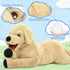 Lanmore 29" Dog Stuffed Animal Large Puppy Plush Golden Retriever Dogs Hugging Pillow for Kids Girlfriend, Gift