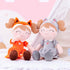 Gloveleya Baby Doll Girl Gifts, Soft Plush Kitty Cat Doll 12" with Gift Box
