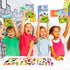 Hedeey 12 Packs Summer Set, 12) Insect Craft Kits, Make Your Own Bug Paper Craft Spring DIY Art Craft Kits for School