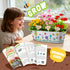 Set 5, 6, 7, 8-12 PLANTMEW Paint & Plant Flower Growing Kit for Kids - Fun Kids Gardening - Unique Birthday, Crafts