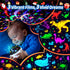 COOLNIGHT 93 Lighting+3 Remote+Dimmable+360 Boy Room Decor, Films Toddler Room Decor, Slient Nightlight for Baby