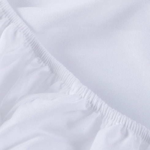 Set 3-Piece Set NTBAY Toddler Sheet - Microfiber Crib Sheet - Flat Sheet, Fitted Sheet, Pillowcase - Solid Toddler