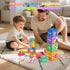 DICROON 3+ 1-10 Wooden Number Building Blocks & Stacking Toys for Toddlers Years Old, Digital Building Blocks, Digital